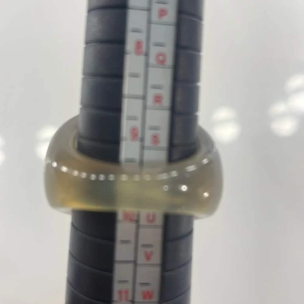 Smokey Quartz Cocktail, Faceted Gemstone, Chunky Ring, Size 9.5 - Picture 6 of 6